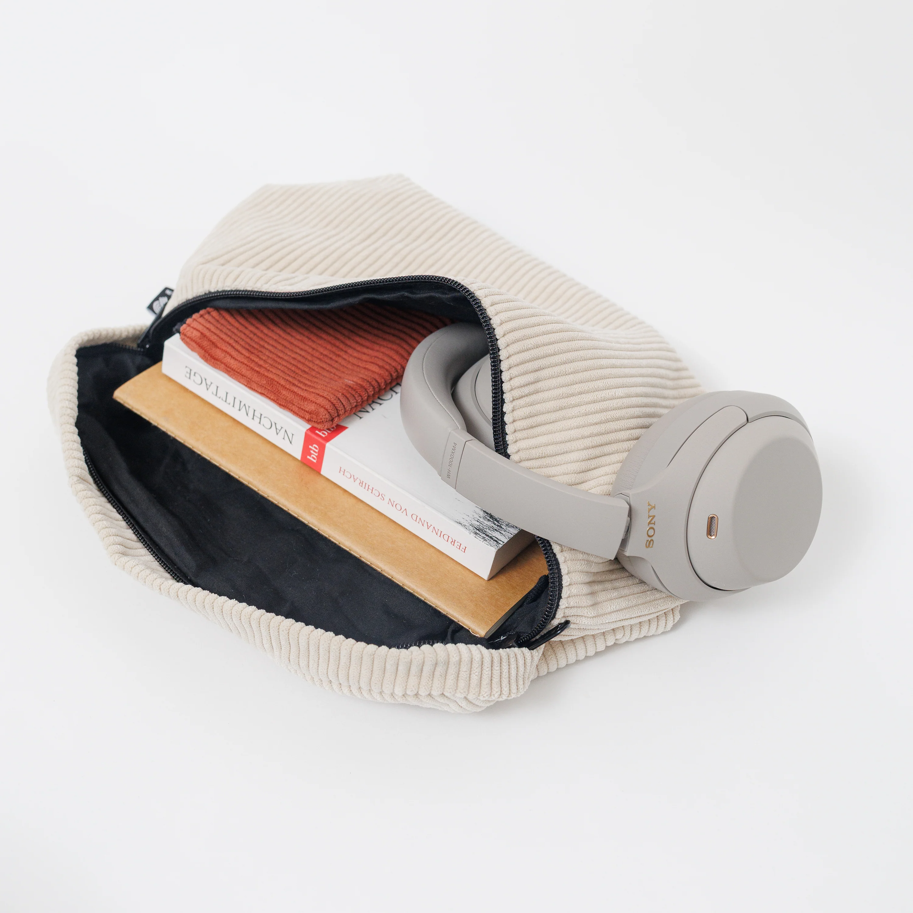 Bauchtasche Groß Eckig Cord - Image 16