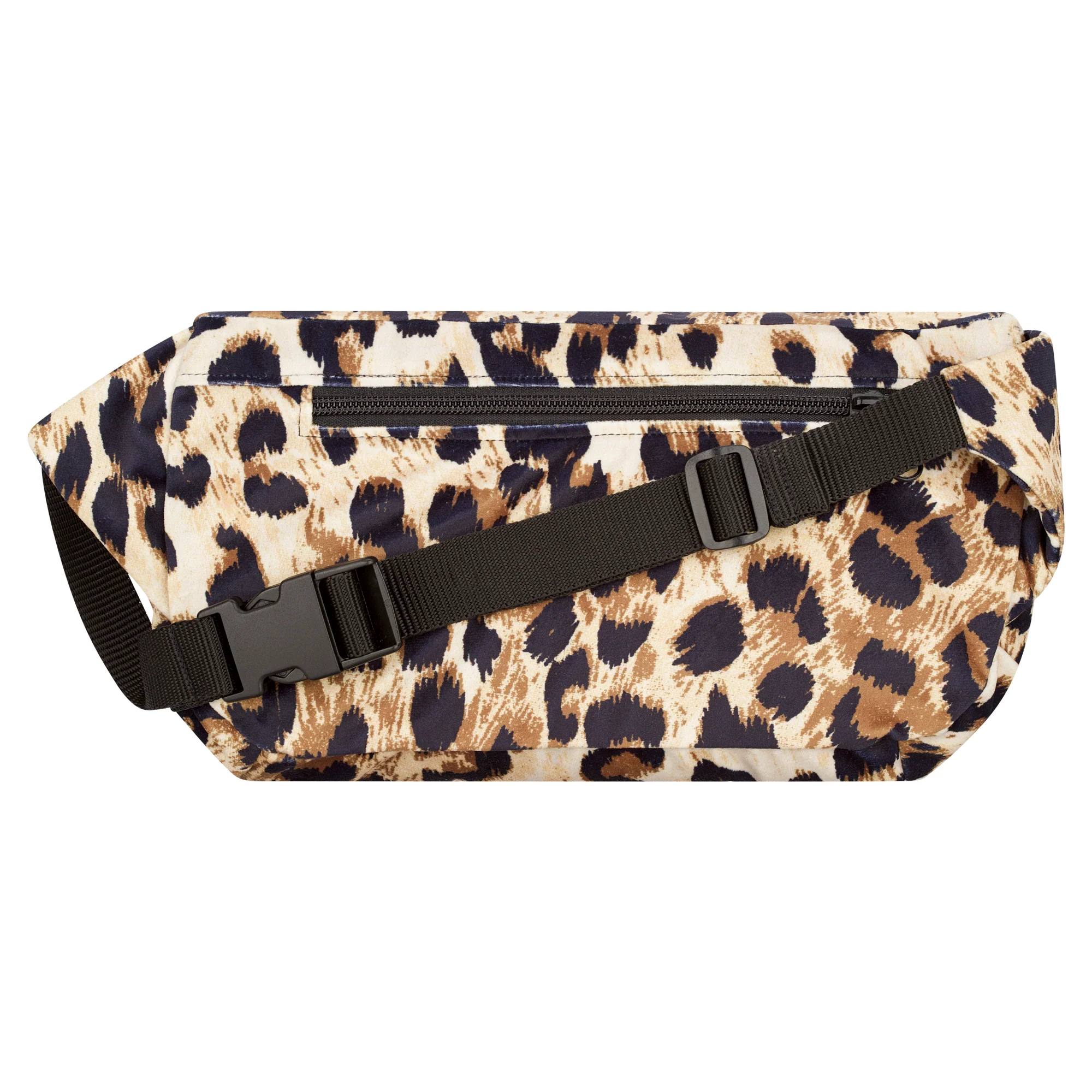 Bauchtasche Groß Eckig Samt - Image 8