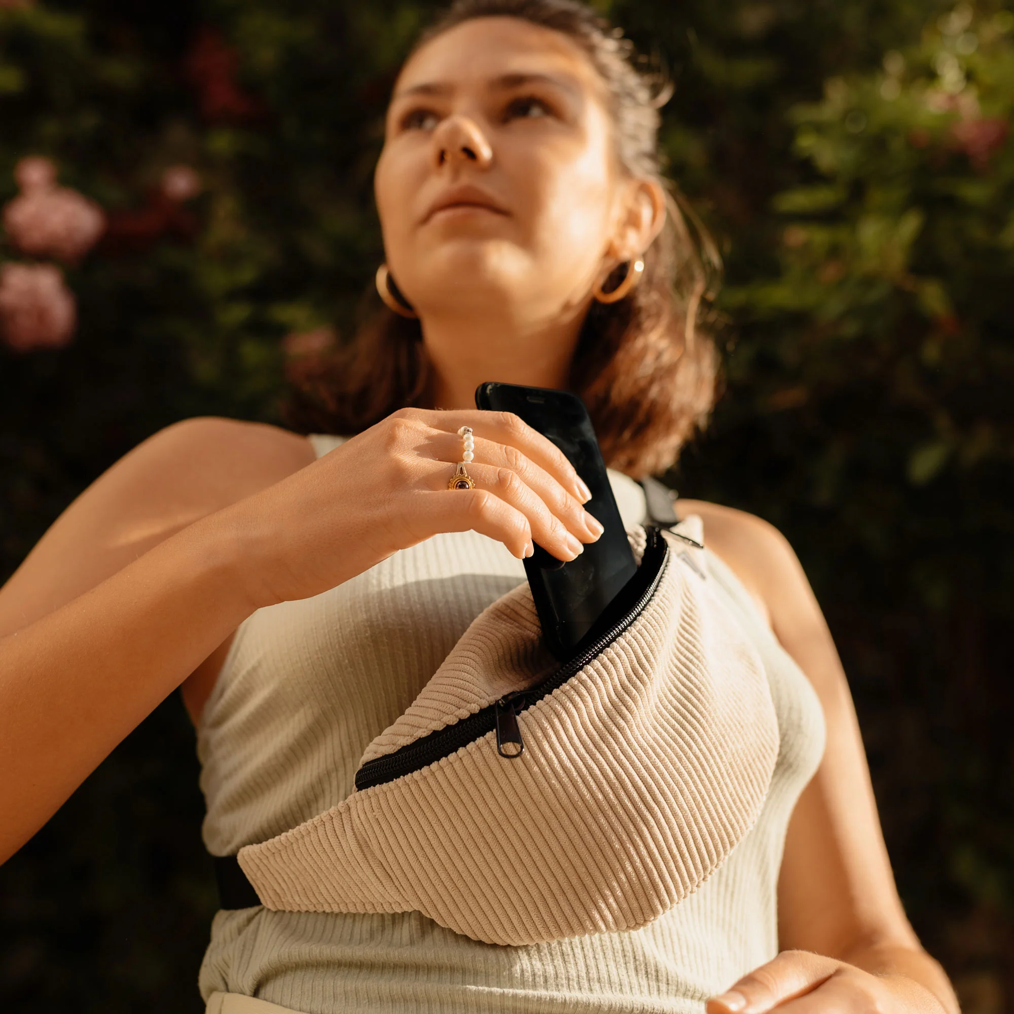 Bauchtasche Klassisch Cord - Image 5