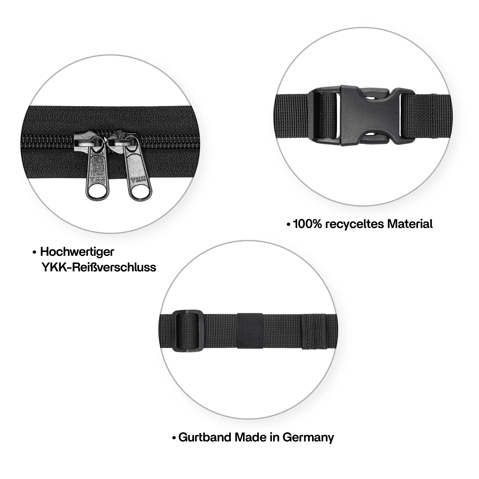 Bauchtasche Klassisch Ripstop - Image 3