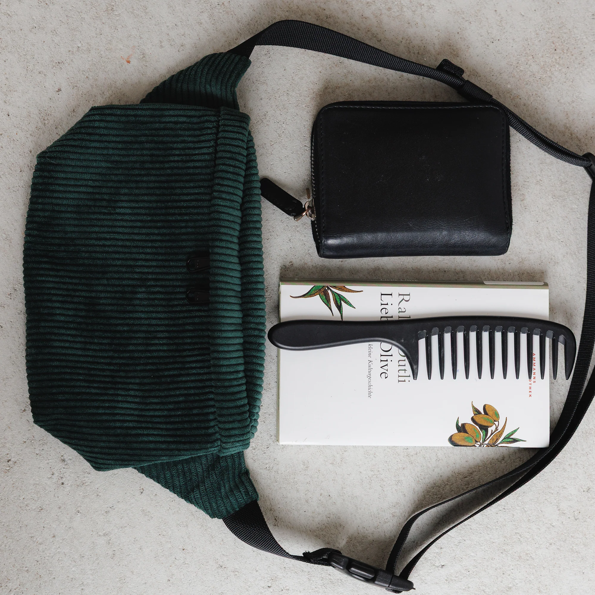 Bauchtasche Medium Eckig Cord - Image 42