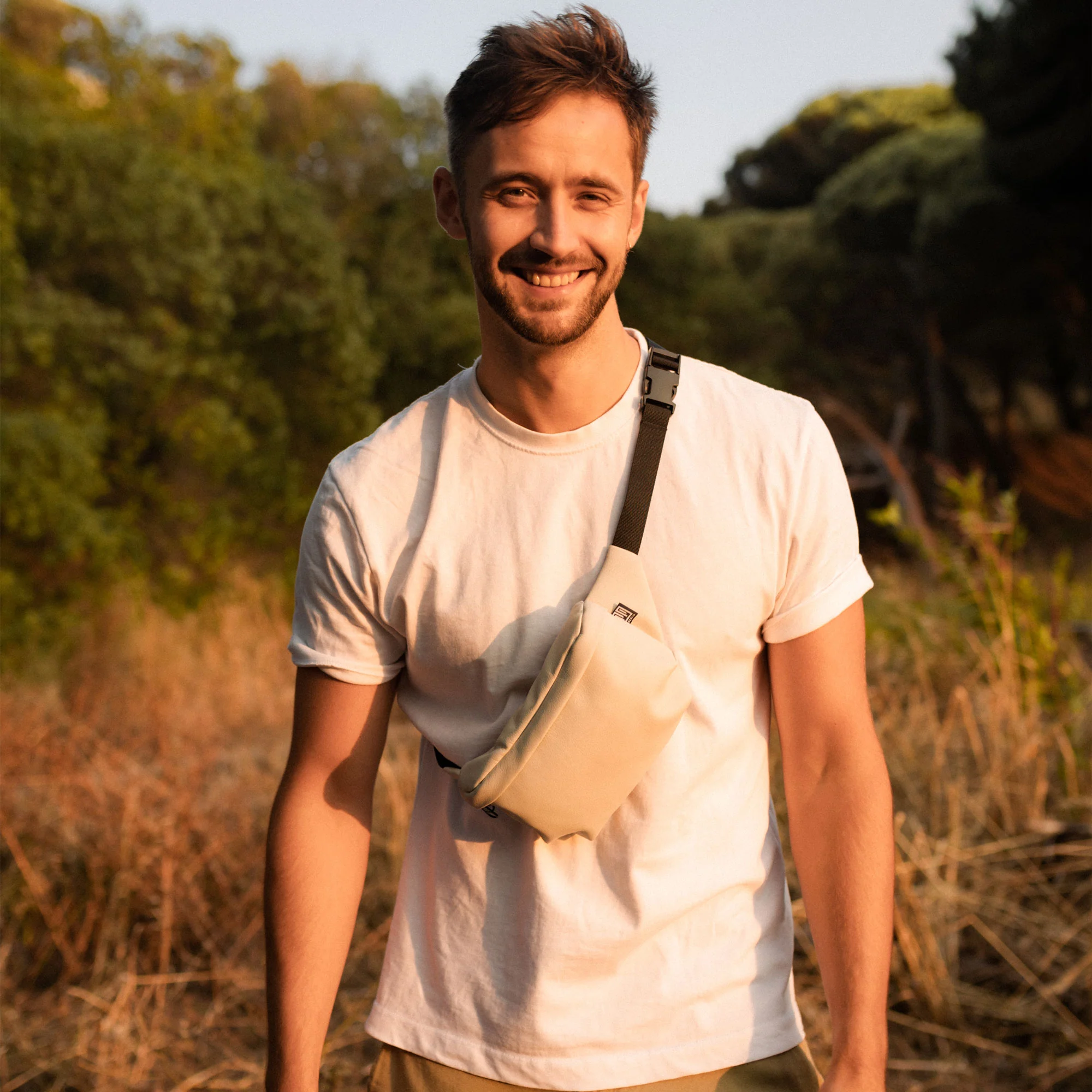 Bauchtasche Medium Eckig Kunstleder - Image 11