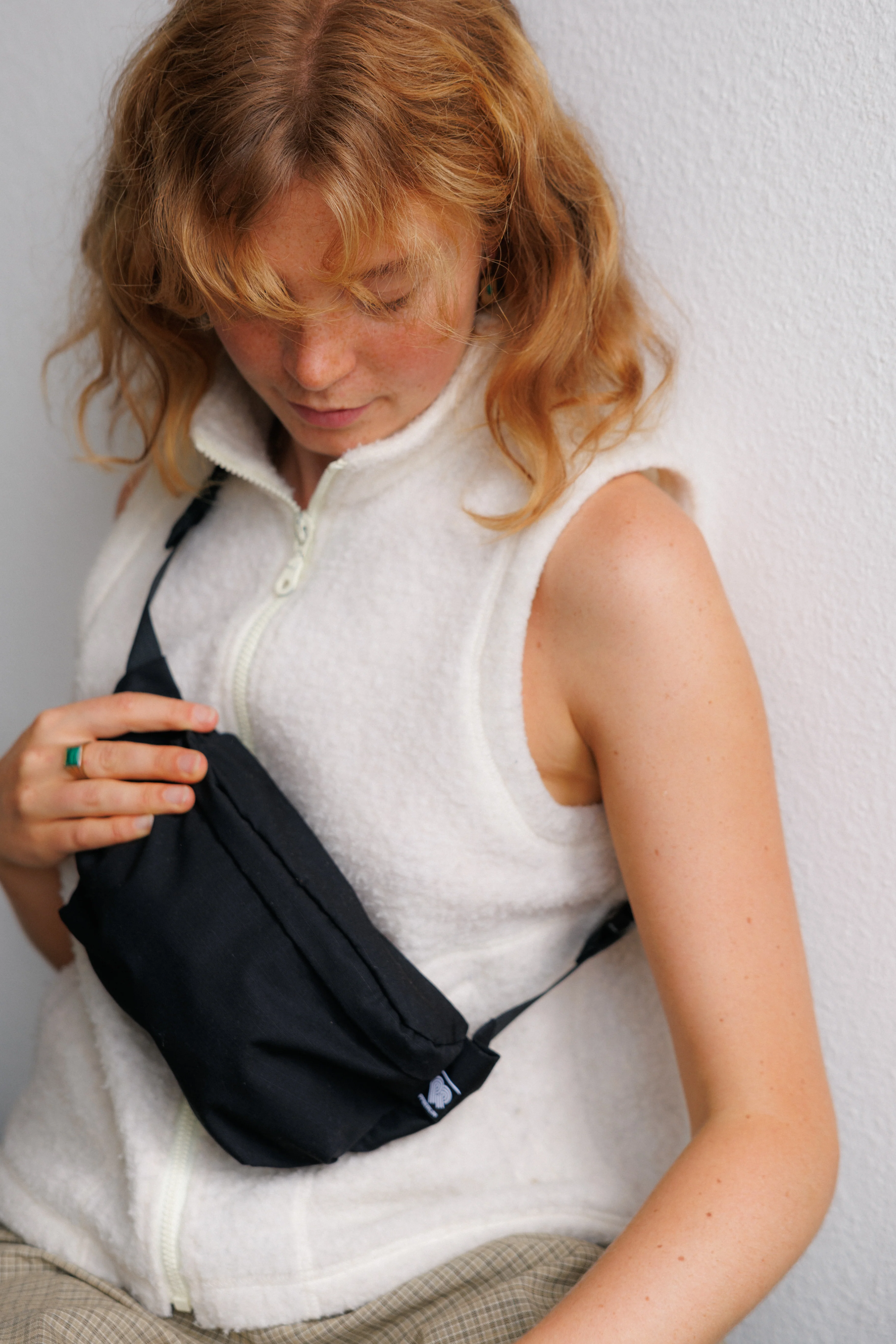 Bauchtasche Medium Eckig Ripstop - Image 6