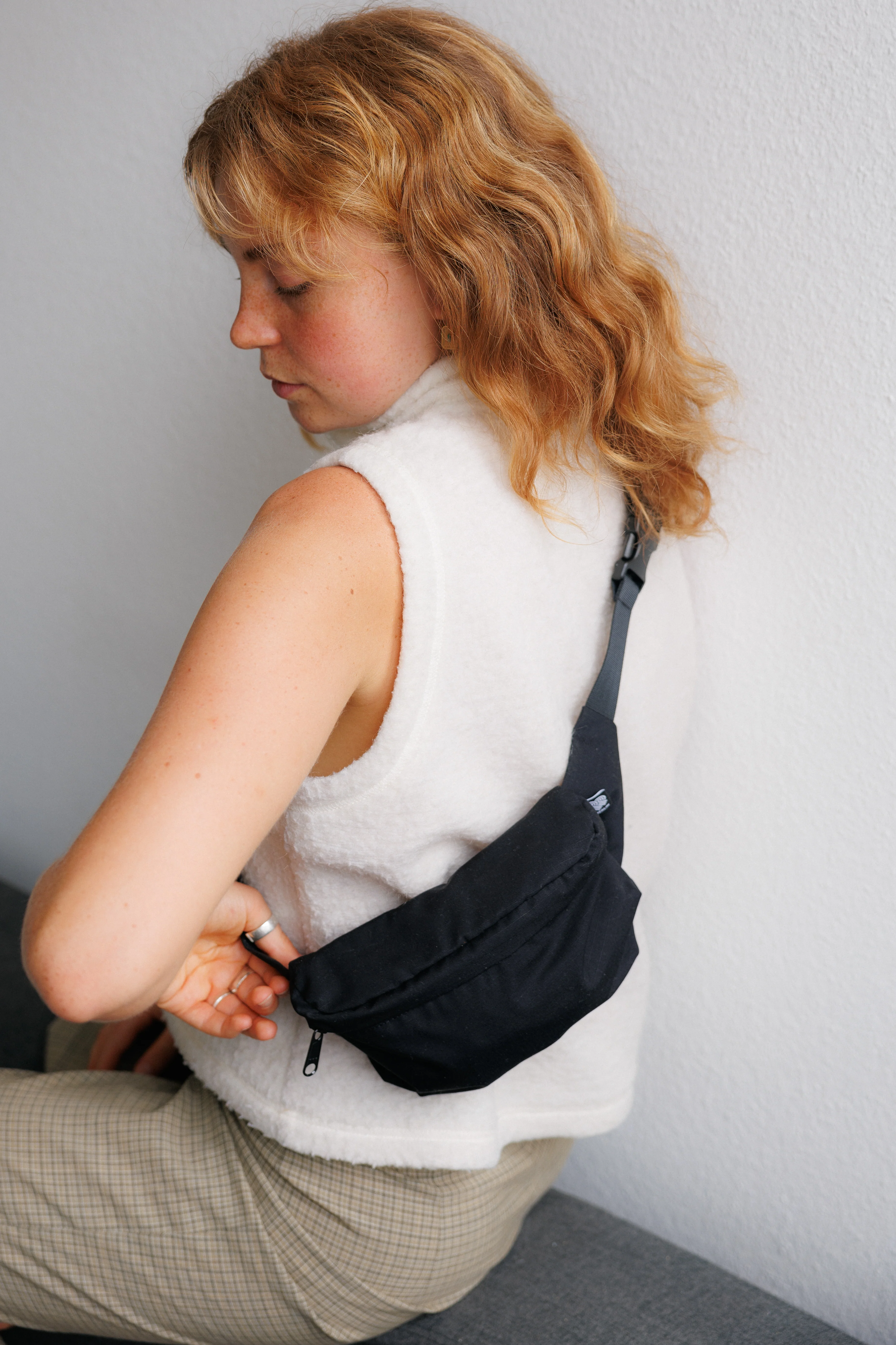 Bauchtasche Medium Eckig Ripstop - Image 8