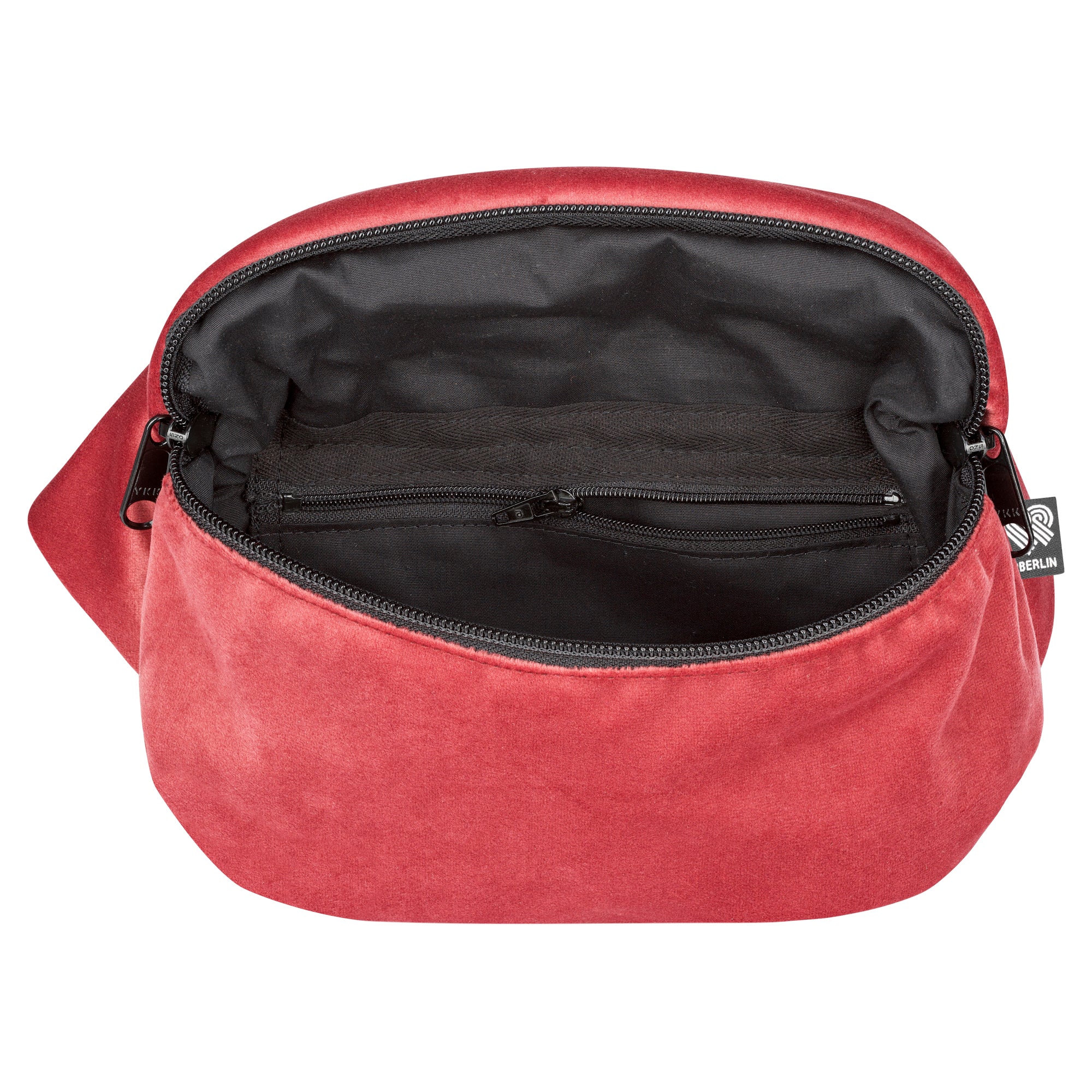 Bauchtasche Medium Eckig Samt - Image 9
