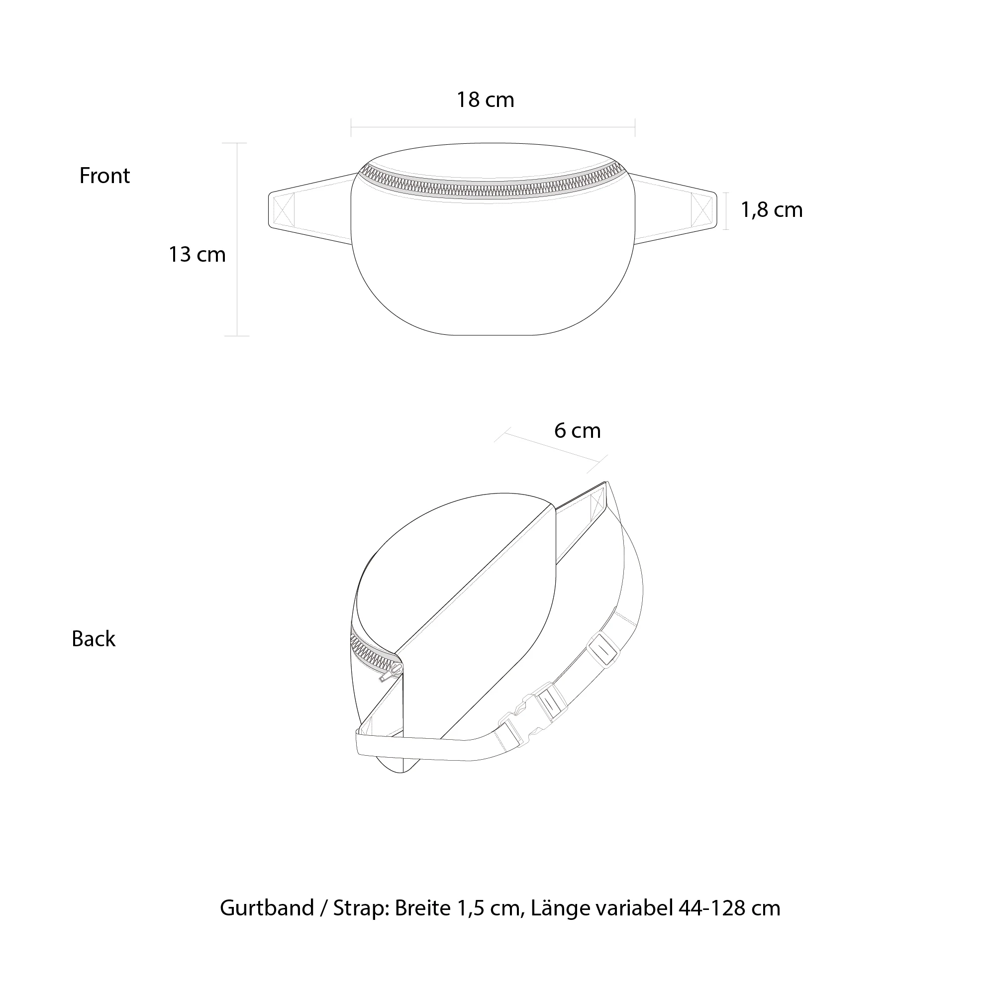 Bauchtasche Mini Cord - Image 55