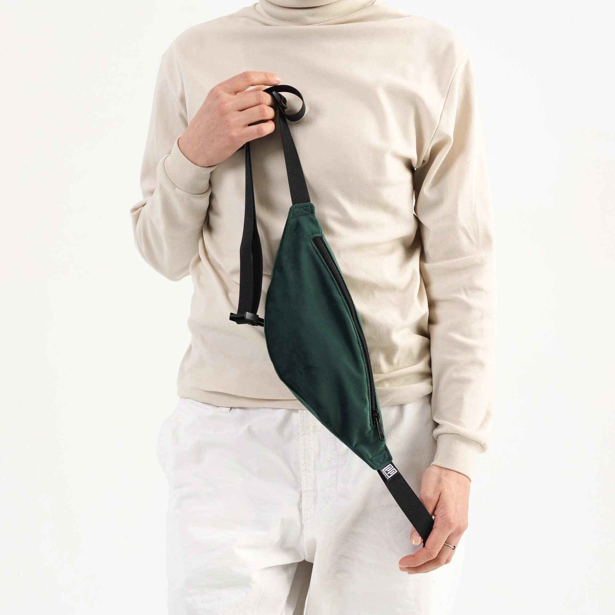 Bauchtasche Schmal Samt - Image 3