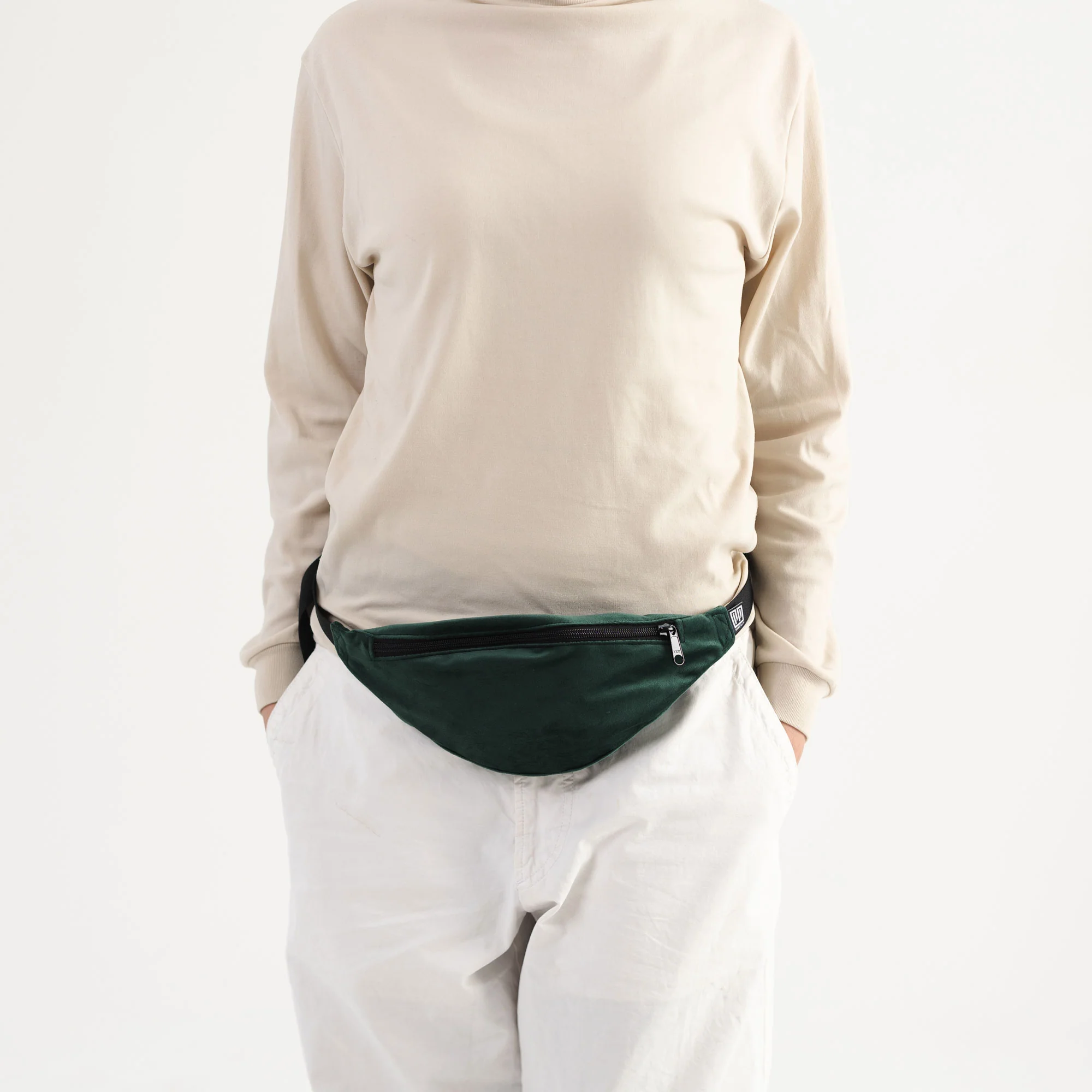 Bauchtasche Schmal Samt - Image 4